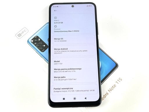 Xiaomi redmi Примечание 11S Материнская плата Эффективна 64 ГБ/6 ГБ коробку 2201117Sy