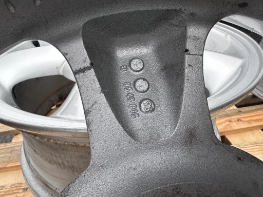 VW SHARAN 16 ДЮЙМОВ BBS 5X112 ЛЕГКОСПЛАВНЫЕ ДИСКИ 7M0601025G КОМПЛЕКТ ОРГ.