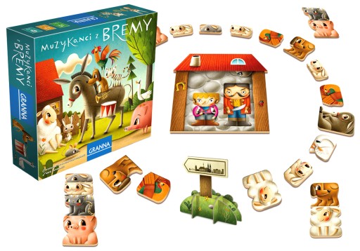 Настольная игра Бременские музыканты Гранна 4298