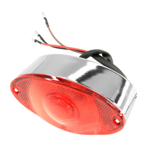 Lampa Tył Tylna Chrom Oko Cross Atv Quad Bashan Eagle Loncin 150 200 250
