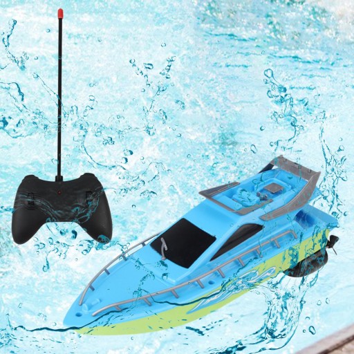 Пластиковый радиоуправляемый катер Toy Ship