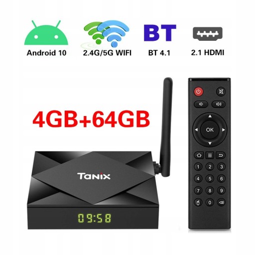 Smart TV Box 6K Wi-Fi Медиаплеер Телеприставка