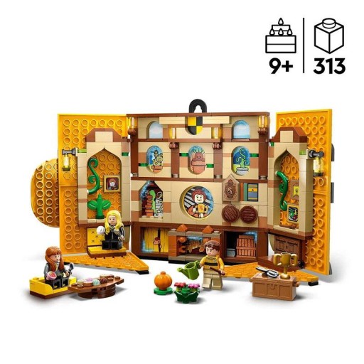 LEGO HARRY POTTER FLAGA HUFFLEPUFFU 76412