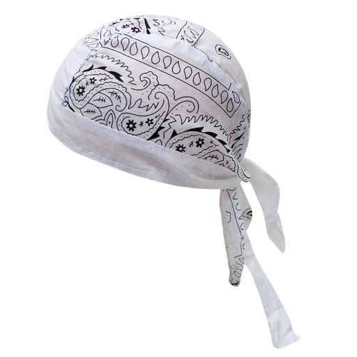 Велосипедная шапка-бандана Pirate Beanie White-b