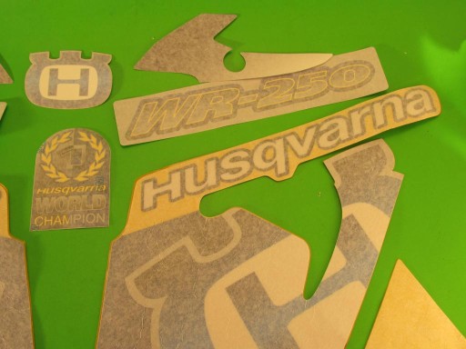 Оригинальные декали для мотоцикла Husqvarna WR 250