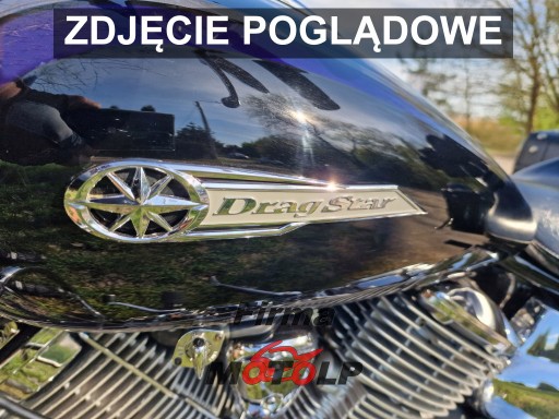 ЭМБЛЕМА ЗНАК НАКЛЕЙКА НА ТАНК YAMAHA XVS 125 250 650 1100 DRAG STAR