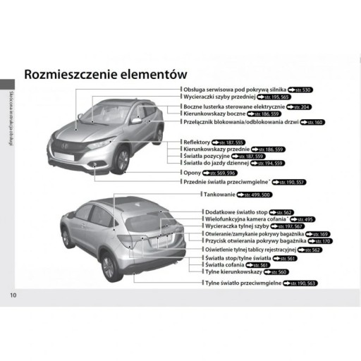 Honda HR-V HRV 2014-2019 Instrukcja Obsługi+Radio