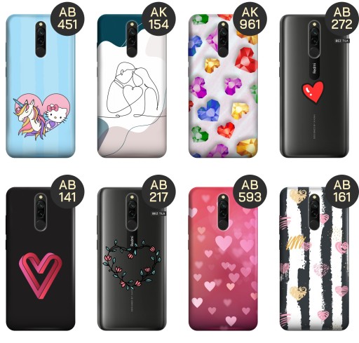ЧЕХОЛ ДЛЯ XIAOMI REDMI 8 HEART DESIGNS HEARTS LOVE HOUSE CASE CASE