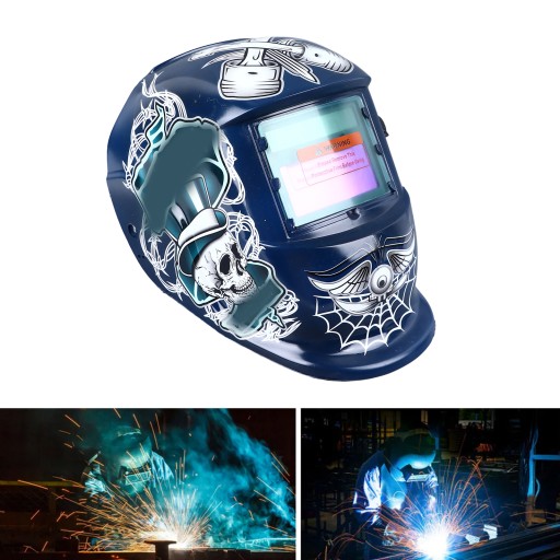 Przyłbica spawalnicza z funkcją automatycznego przyciemniania 93x43mm IM