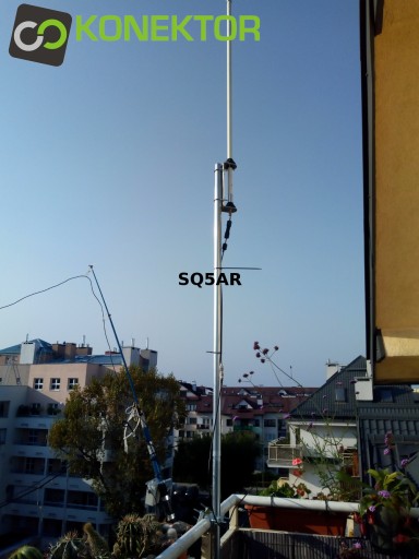 RADIORA FIBERGLASS 1/2 fali antena CB bazowa