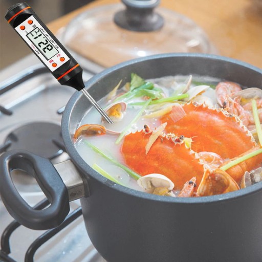 ЦИФРОВОЙ КУХОННЫЙ ТЕРМОМЕТР ДЛЯ МЯСА ВИНА ЗОНД LCD