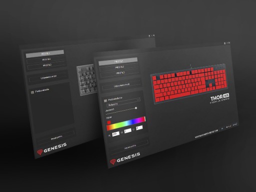 МЕХАНИЧЕСКАЯ ИГРОВАЯ КЛАВИАТУРА GENESIS THOR 303 RGB