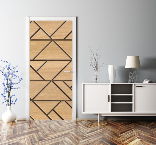 Самоклеящаяся пленка для дверей WOODEN 3D PATTERN