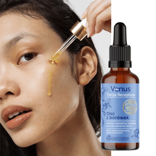 VENUS NATURE ЧЕРНИЧНОЕ МАСЛО ДЛЯ СОСУДИСТОЙ КОЖИ
