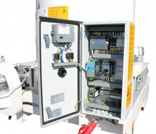 Итальянский брикетировочный станок E60 Siemens control 100кг/ч Super Briquette 60мм 7,5кВт