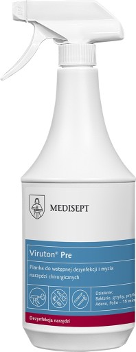 ПЕНА ДЛЯ ДЕЗИНФЕКЦИИ И МОЙКИ ИНСТРУМЕНТОВ ВИРУТОН