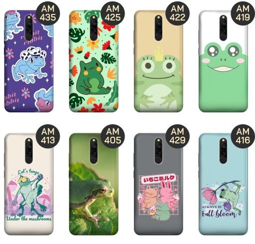ЧЕХОЛ ДЛЯ XIAOMI REDMI 8 PATTERNS FROG FROG FROG КОРПУС КРЫШКА КРЫШКА
