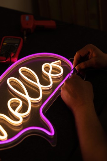 Вместе лучше Светодиодная надпись LED Neon LEDON