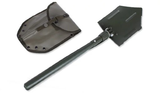 Складная лопата Mil-Tec US Vintage — деревянная ручка — 15524000