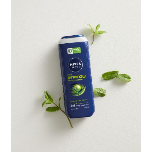 4 шт. NIVEA ГЕЛЬ ДЛЯ ДУША ДЛЯ МУЖЧИН ENERGY 500 МЛ