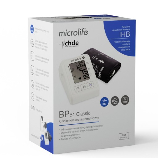 Microlife BP B1 Classic + батарейки в комплекте.
