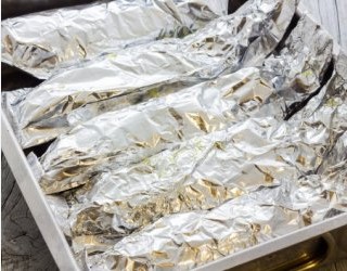 ФОЛЬГА АЛЮМИНИЕВАЯ 1,4кг ПИЩЕВАЯ ГАСТРОНОМИЯ КЕЙТЕРИНГ ТОЛЩИНА 44см
