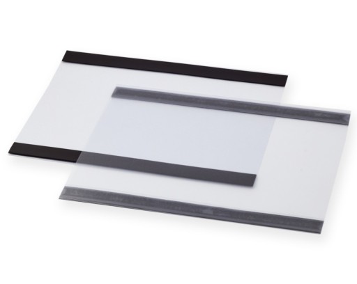 KIESZEŃ PLAKATOWA Z TAŚMĄ MAGNETYCZNĄ DO MAGAZYNU - A5 POZIOM - 5 SZT