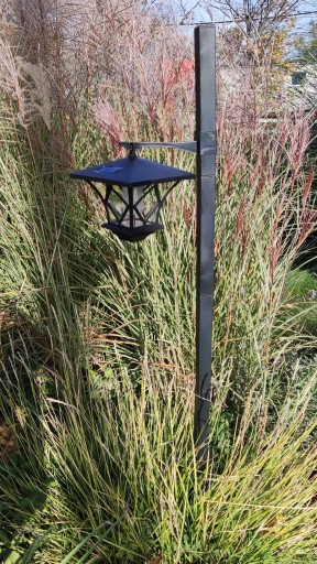 Садовый светильник SOLAR lantern, высокий, 150 см, 2 светодиода