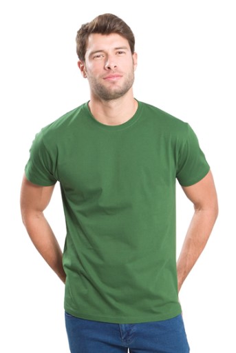T-SHIRT MĘSKA koszulka bawełniana JHK TSRA-150 grafit GF r. XS