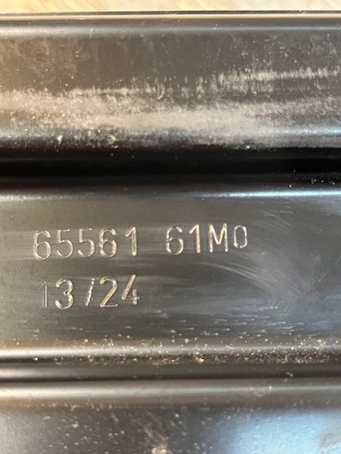 SUZUKI SX4 S-CROSS БАЛКА ЗАДНЕГО БАМПЕРА 65560-61