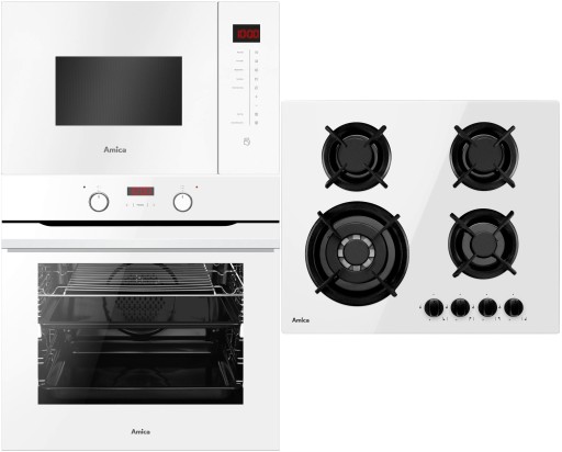 Комплект AMICA ED3765171W + AMMB25E2SGW + PG6411SRW