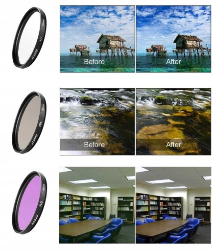 КОМПЛЕКТ УФ-ФИЛЬТРА SONY SLT Alpha A57 A58 A68