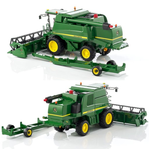 Зерноуборочный комбайн Bruder 02132 John Deere T670i с «зерновым» выбросом