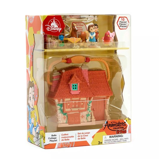 DISNEY Store Bella Gaston domek mini animators
