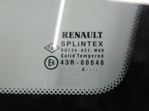 RENAULT GRAND SCENIC II 1.9 DCI F9Q812 ЗАДНЕЕ СТЕКЛО СПРАВА СЛЕВА