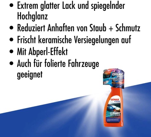 SONAX XTREME CERAMIC ULTRA SLICK DETAILER 750мл