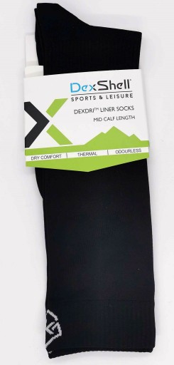Носки DEXSHELL DexDry, размер L/XL, сверхлегкие, дышащие