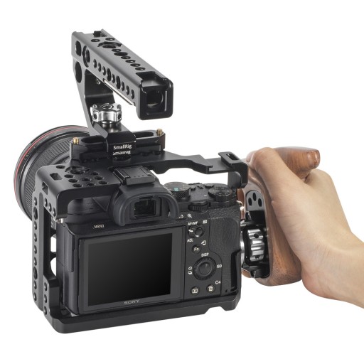 Деревянная ручка Smallrig с правой стороны, розетка ARRI [1941B]
