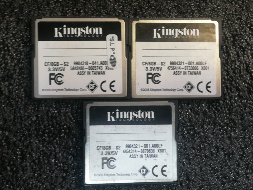 Карта памяти CompactFlash Kingston CF/8 ГБ 8 ГБ x133