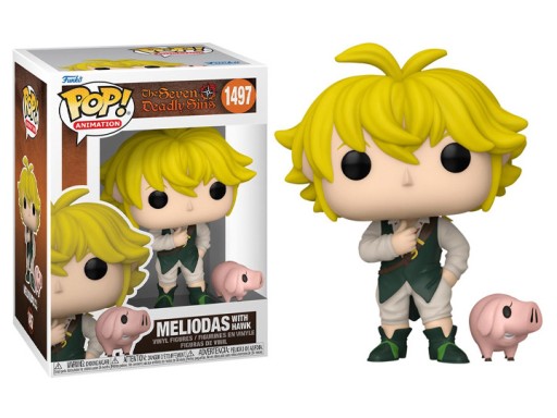 Funko POP! Seven Deadly Sins Animation Meliodas w/Hawk
