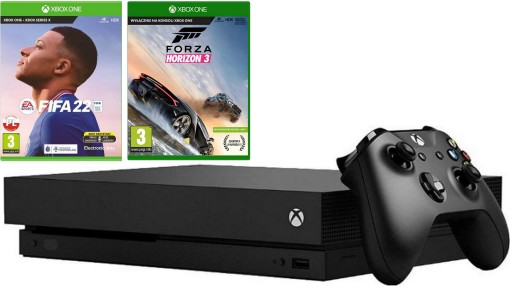 XBOX ONE X FIFA + FORZA HORIZON PL