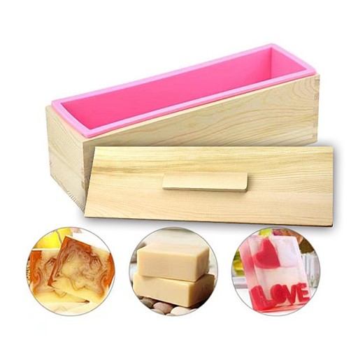 СИЛИКОНОВАЯ МОЛ ДЛЯ МЫЛЬНЫХ ВОСКОВЫХ СВЕЧ 900МЛ DIY