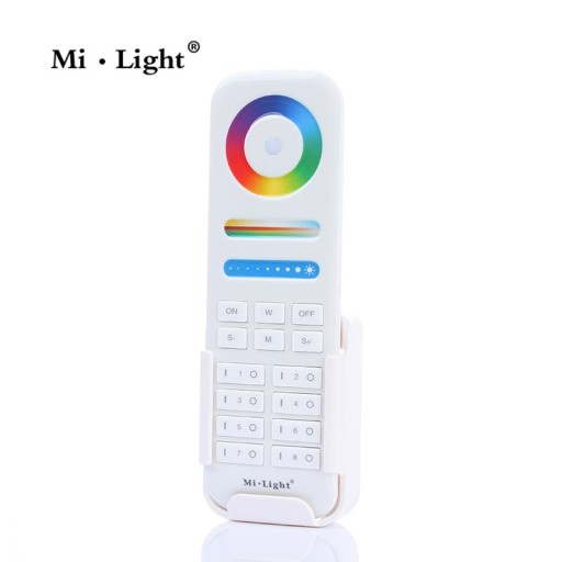 RGB+CCT 8-ЗОННЫЙ ПУЛЬТ ДИСТАНЦИОННОГО УПРАВЛЕНИЯ MILIGHT FUT089 С БЕЛЫМ СВЕТОДИОДОМ