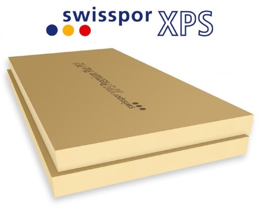SWISSPOR XPS 300L 12 см / 0,035 Styrodur, экструдированный пенополистирол, фундамент