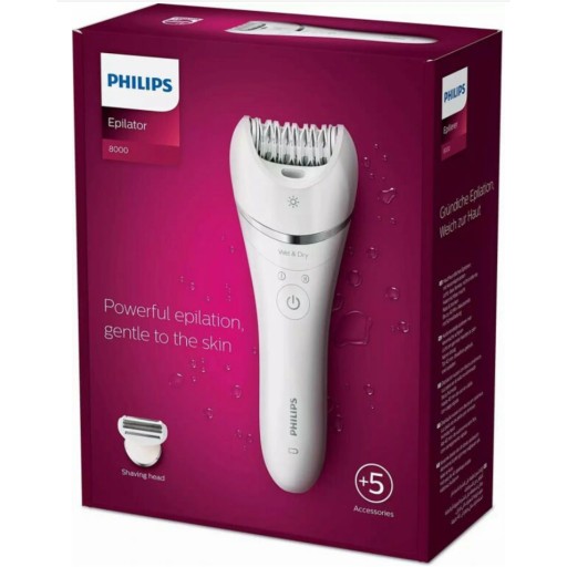 Женский эпилятор Philips BRE710 + Shaver + Case
