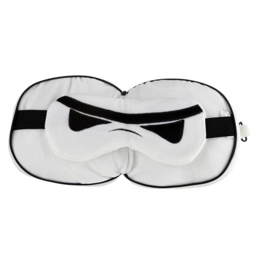 Pluszowa poduszka podróżna i maska Stormtrooper