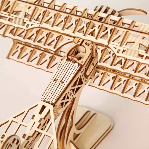 ROBOTIME PUZZLE 3D БЛОЧНАЯ МОДЕЛЬ САМОЛЕТА