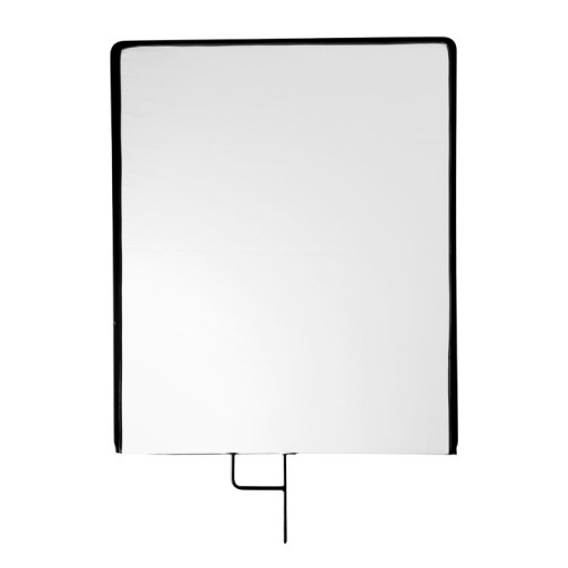 Ekran odbijający na ramie 4w1 120x120cm do wbijania w ziemię lub do c-stand