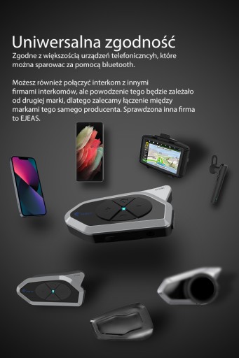 GoTalk4 МОТОЦИКЛ ИНТЕРКОМ FM-РАДИО 4 ВОДИТЕЛЯ