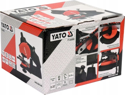 ТОЧИЛКА ЦЕПНОЙ НАСТОЛЬНОЙ ПИЛЫ YATO ВРАЩАЮЩАЯСЯ ОСНОВА YT-84990 85W